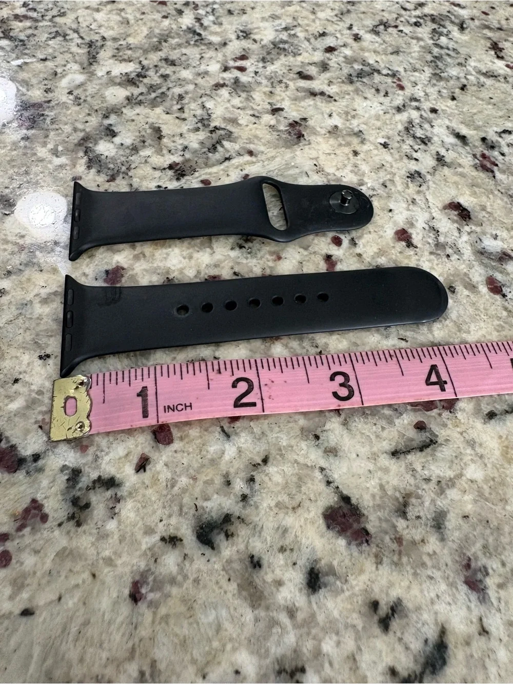 Apple Watch black sport band Small/Medium 38mm GUC Small scratch